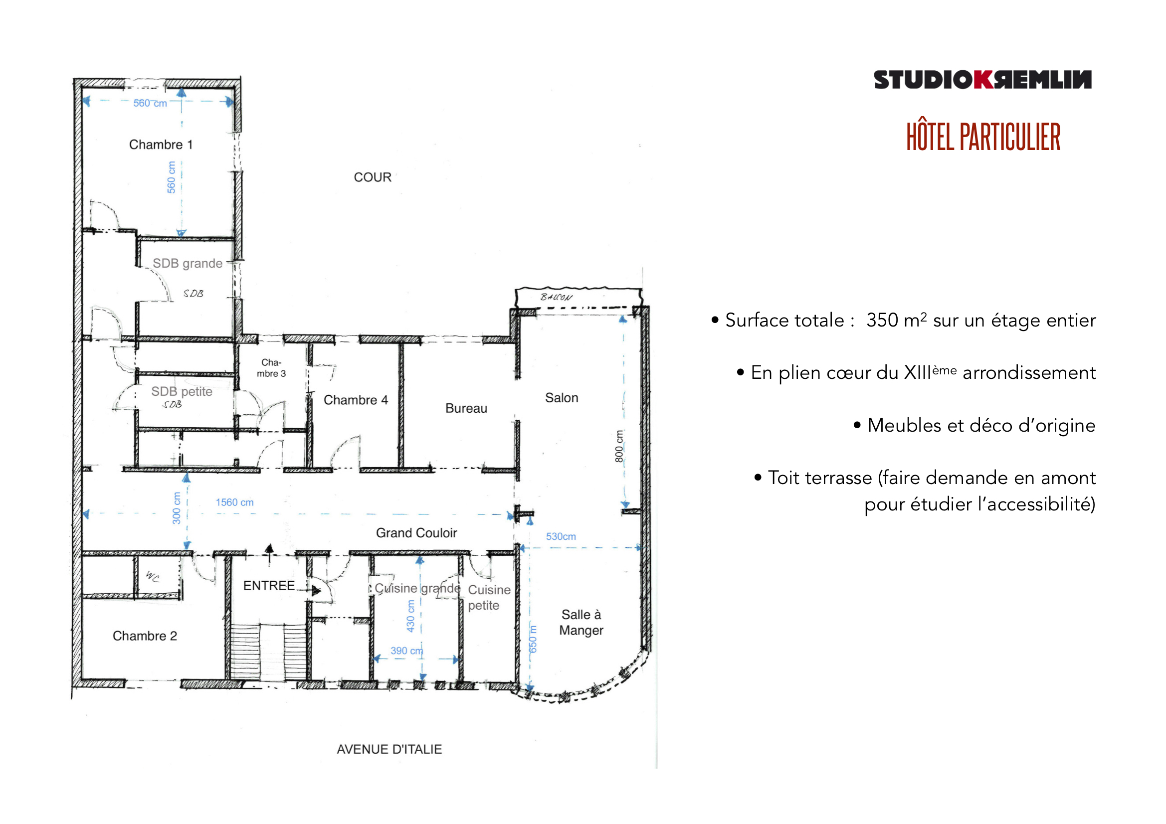 Studio Kremlin - L'Hôtel Particulier