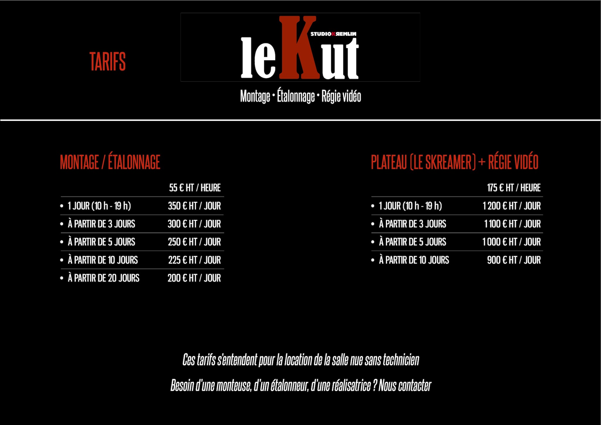 Studio Kremlin - Le Kut